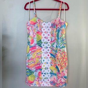 Lilly Pulitzer Shelli Stretch Dress - Fiesta Bamba